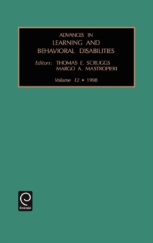 Image for Advances in Learning and Behavioural Disabilities
