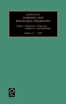 Image for Advances in learning and behavioral disabilitiesVol. 13