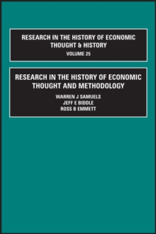 Image for Research in the History of Economic Thought and Methodology (Part A, B & C)