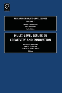 Image for Multi Level Issues in Creativity and Innovation