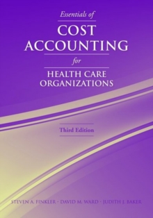 Image for Essentials Of Cost Accounting For Health Care Organizations