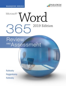 Image for Marquee Series: Microsoft Word 2019 : Text + Review and Assessments Workbook