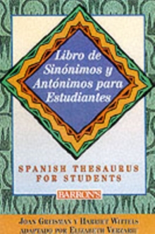 Image for Clear & simple thesaurus for students  : Spanish edition