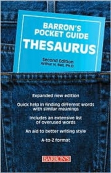 Image for Barron's pocket guide thesaurus