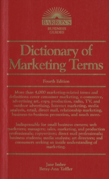Dictionary of Marketing Terms