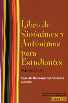 Image for Libro de Sinonimos y Antonimos Para Estudiantes