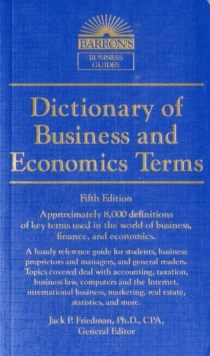 Dictionary of Business and Economics Terms