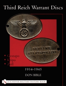 Image for Third Reich Warrant Discs : 1934-1945