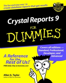 Image for Crystal Reports 9 For Dummies