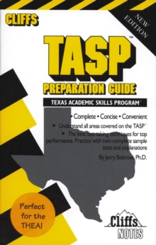Image for Cliffs Texas Academic Skills Program: preparation guide