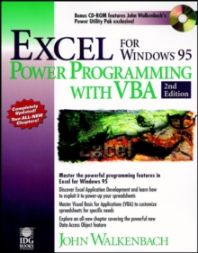 Image for Excel for Windows(R) 95 Power Programming with VBA
