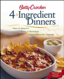 Image for Betty Crocker 4-ingredient dinners