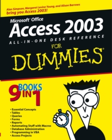 Image for Access 2003 all-in-one desk reference for dummies