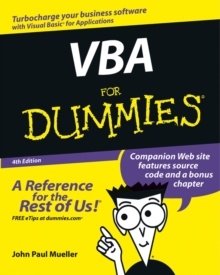 Image for VBA for dummies