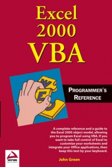 Image for Excel 2000 VBA Programmer's Reference
