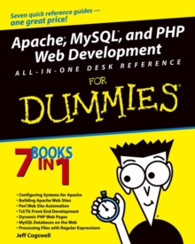 Image for Apache, MySQL, and PHP web development all-in-one desk reference for dummies