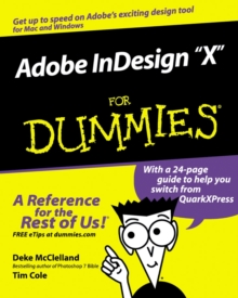 Image for Adobe InDesign "X" For Dummies(R)
