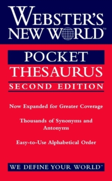 Image for Webster's New World Pocket Thesaurus