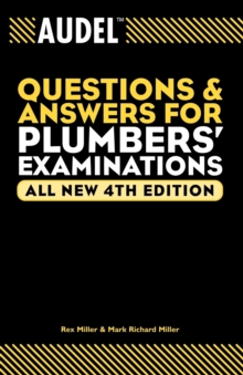 Image for Audel questions and answers for plumbers' examinations