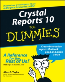 Image for Crystal Reports 10 for dummies