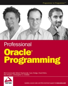 Image for Professional Oracle Programming