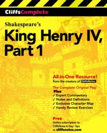 Image for CliffsComplete Shakespeare's King Henry IV, Part 1