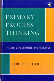 Image for Primary Process Thinking : Theory, Measurement, and Research