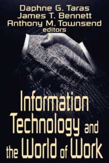 Image for Information Technology and the World of Work