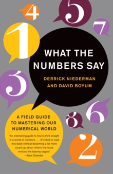 Image for What the numbers say  : a field guide to mastering our numerical world