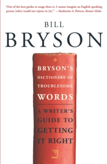 Image for Bryson's Dictionary of Troublesome Words