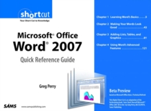 Image for Microsoft Office Word 2007 Quick Reference Guide:  Beta Preview (Digital Short Cut)