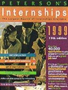 Image for Peterson's internships USA 1999
