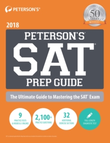 Image for SAT prep guide 2018