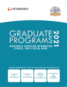 Image for Graduate Programs in Business, Education, Information Studies, Law & Social Work 2021
