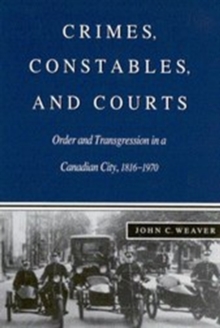 Image for Crimes, Constables, and Courts