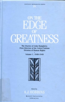 On the Edge of Greatness, Volume I