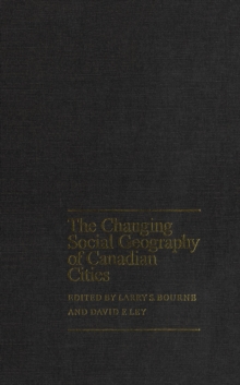 Image for The Changing Social Geography of Canadian Cities