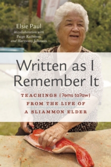 Written as I Remember It
