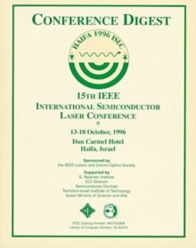 Image for 15th IEEE International Semiconductor Laser Conference