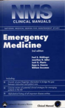 Image for NMS Clinical Manual of Emergency Medicine