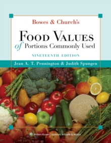 Image for Bowes and Church's Food Values of Portions Commonly Used