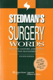 Image for Stedman's Surgery Words