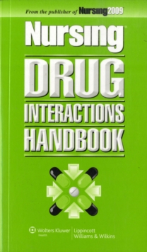 Image for Nursing Drug Interactions Handbook