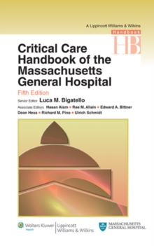 Image for Critical Care Handbook of the Massachussetts General Hospital