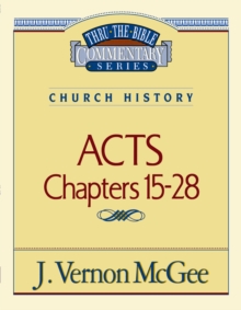 Image for Thru the Bible Vol. 41: Church History (Acts 15-28)