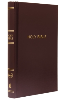 NKJV, Pew Bible, Hardcover, Burgundy, Red Letter, Comfort Print: Holy Bible, New King James Version