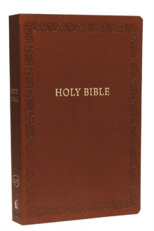 KJV, Holy Bible, Soft Touch Edition, Leathersoft, Brown, Comfort Print