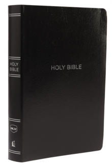 Image for NKJV Holy Bible, Giant Print Center-Column Reference Bible, Black Leather-look, 72,000+ Cross References, Red Letter, Comfort Print: New King James Version