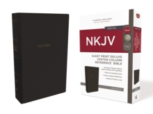 Image for NKJV, Deluxe Reference Bible, Center-Column Giant Print, Leathersoft, Black, Red Letter, Comfort Print