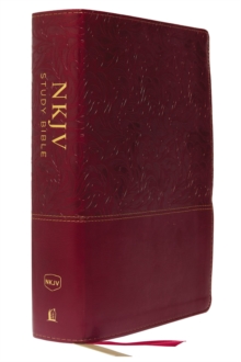 Image for NKJV Study Bible, Leathersoft, Red, Full-Color, Thumb Indexed, Comfort Print